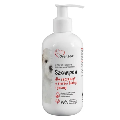 Higiena Over Zoo Szampon Dla Szczeniąt O Jasnej/Białej Sierści 250 ml