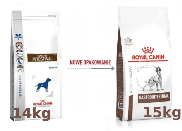 Karma sucha Royal Canin Gastrointestinal Dog dla dorosłych psów 15 kg — widok 2