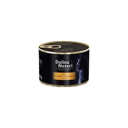 Karma mokra Dolina Noteci Premium dla kota dorosłego Filet z piersi kurczaka w sosie 185 g — widok 2