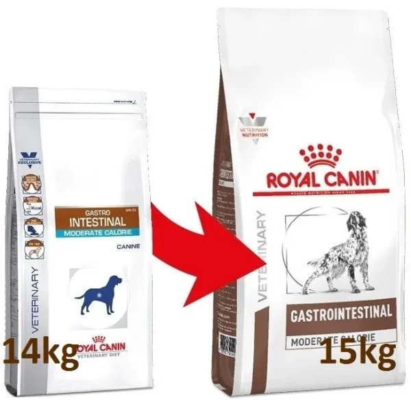Karma sucha Royal Canin Gastrointestinal Moderate Calorie dla dorosłych psów ras do 10 kg — widok 2