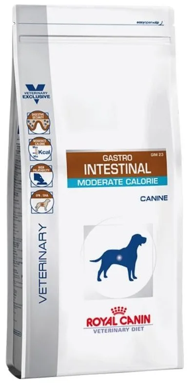 Karma sucha Royal Canin Gastrointestinal Moderate Calorie dla dorosłych psów ras do 10 kg — widok 3