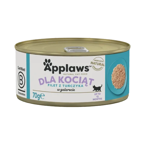 Karma mokra Applaws Kitten Tuna In Jelly dla kota 70 g