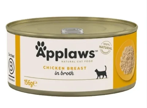 Karma mokra Applaws Chicken Breast In Broth dla dorosłych kotów Kurczak 156 g