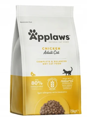 Karma sucha Applaws Complete Dry Adult dla dorosłych kotów Kurczak 7,5 kg