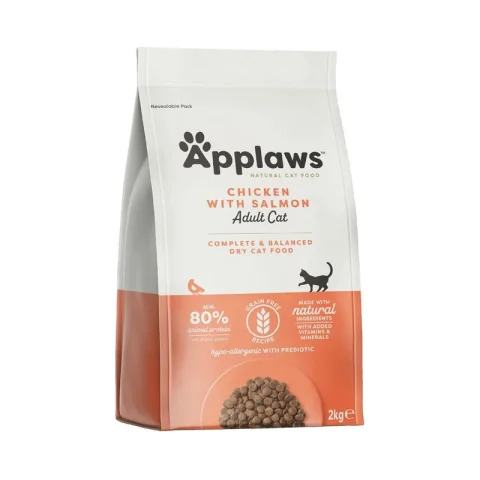 Karma sucha Applaws Complete Dry Adult dla dorosłych kotów Kurczak z łososiem 2 kg