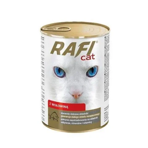 Karma mokra Dolina Noteci Rafi Cat Wołowina w sosie 415 g