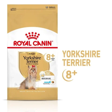 Karma sucha Royal Canin Yorkshire Terrier Adult 8+ dla psów rasy Yorkshire Terrier 3 kg