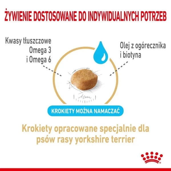 Karma sucha Royal Canin Yorkshire Terrier Adult 8+ dla psów rasy Yorkshire Terrier 3 kg — widok 4