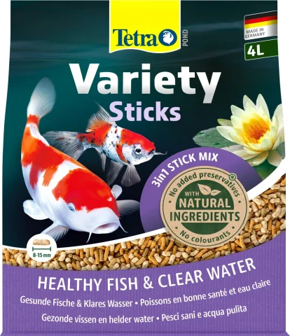 Pokarm Tetra Pond Variety Sticks dla ryb stawowych 4 l