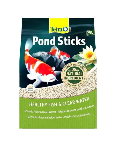 Pokarm Tetra Pond Sticks dla ryb stawowych 25 l