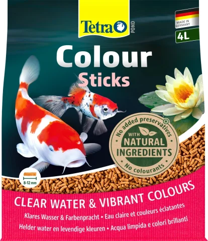 Pokarm Tetra Pond Colour Sticks dla ryb stawowych 4 l