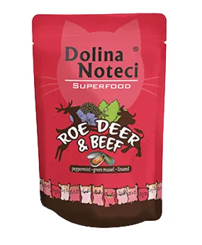 Karma mokra Dolina Noteci Superfood Sarna i Wołowina 85 g