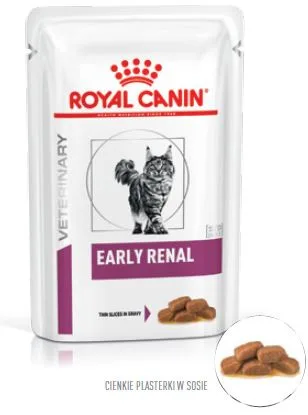 Karma mokra Royal Canin Early Renal dla dorosłych i starszych kotów 12x85 g