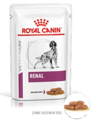 Karma mokra Royal Canin Renal 12x100 g dla psów z niewydolnością nerek