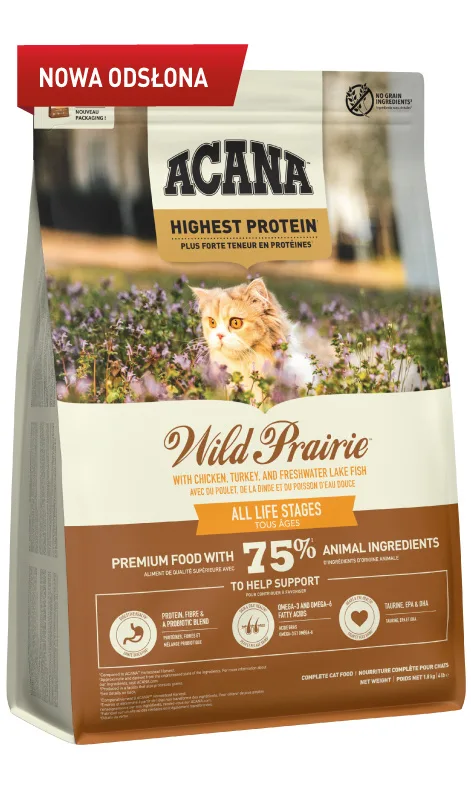 Karma sucha Acana Wild Prairie Cat dla kota 1,8 kg