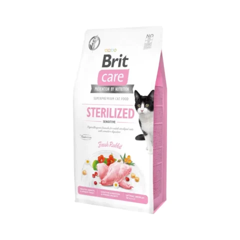 Karma sucha Brit Care Cat Grain-Free Sterilized Sensitive dla dorosłych kotów