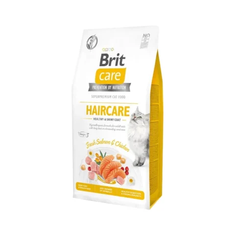 Karma sucha Brit Brit Care Cat Grain-Free Haircare Healthy & Shiny Coat Łosoś i kurczak