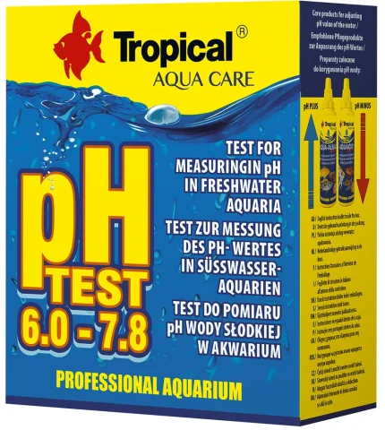 Tropical Test pH 6.0-7.8 do wody słodkiej .