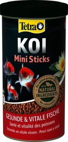 Pokarm Tetra Pond Koi Mini Sticks dla młodych karpi Koi 1 l