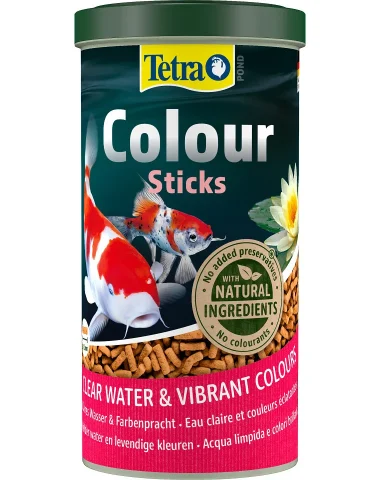 Pokarm Tetra Pond Colour Sticks dla ryb ozdobnych 1 l