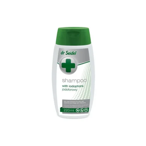 Higiena Laboratorium DermaPharm Dr Seidel Szampon Jodoforowy 220 ml