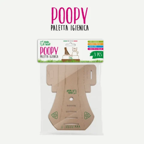 Łopatka Pipikat Kartonowa Łopatka Do Żwirku Poppy
