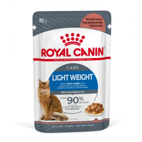 Karma mokra Royal Canin Light Weight Care W Sosie dla dorosłych kotów 12x85 g