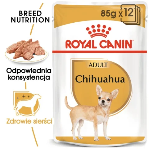 Karma mokra Royal Canin Chihuahua Adult dla psów małych ras 12x85 g