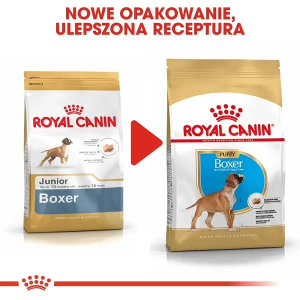 Karma sucha Royal Canin Boxer Puppy dla szczeniąt rasy Boxer 12 kg — widok 8