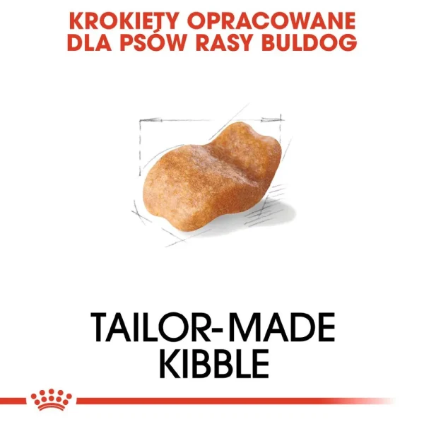 Karma sucha Royal Canin Bulldog Adult dla dorosłych buldogów 12 kg — widok 3