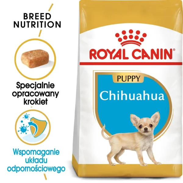 Karma sucha Royal Canin Chihuahua Puppy dla szczeniąt ras małych i miniaturowych 500 g — widok 2