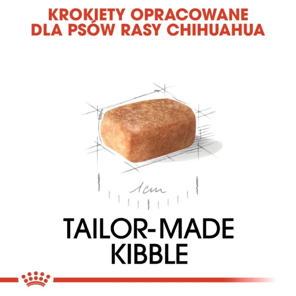 Karma sucha Royal Canin Chihuahua Puppy dla szczeniąt ras małych i miniaturowych 500 g — widok 3