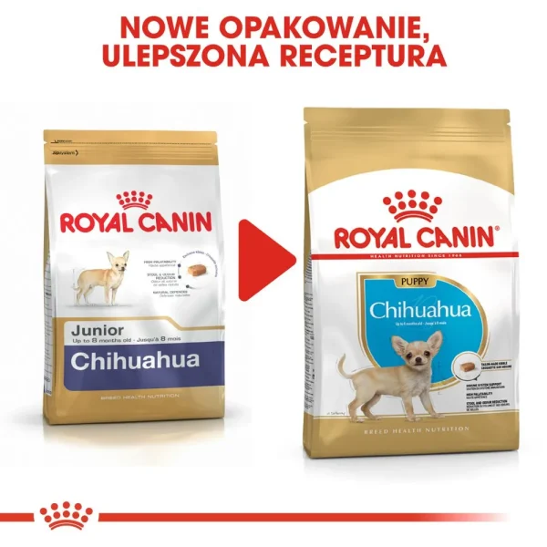 Karma sucha Royal Canin Chihuahua Puppy dla szczeniąt ras małych i miniaturowych 500 g — widok 8