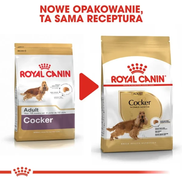 Karma sucha Royal Canin Cocker Spaniel Adult dla dorosłych cocker spanieli 12 kg — widok 7