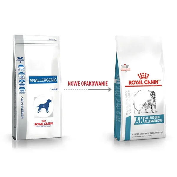 Karma sucha Royal Canin Anallergenic dla dorosłych psów 3 kg — widok 2