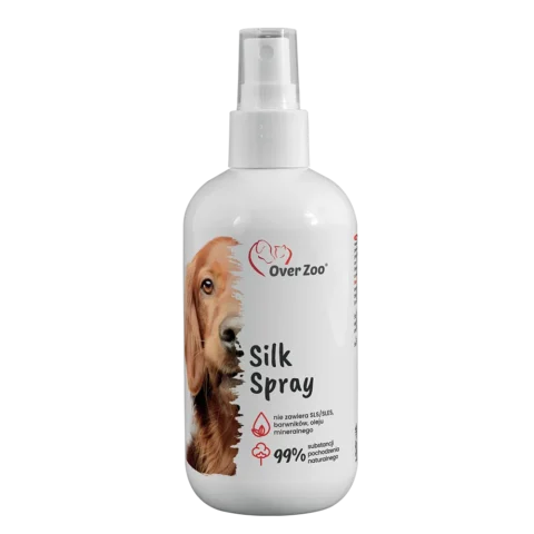 Higiena Over Zoo Silk Spray Płyn Ułatwiający Rozczesywanie Sierści Dla Psa 250 ml