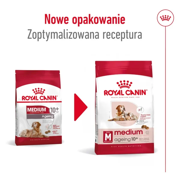 Karma sucha Royal Canin Medium Ageing 10+ dla psów ras średnich 15 kg — widok 13