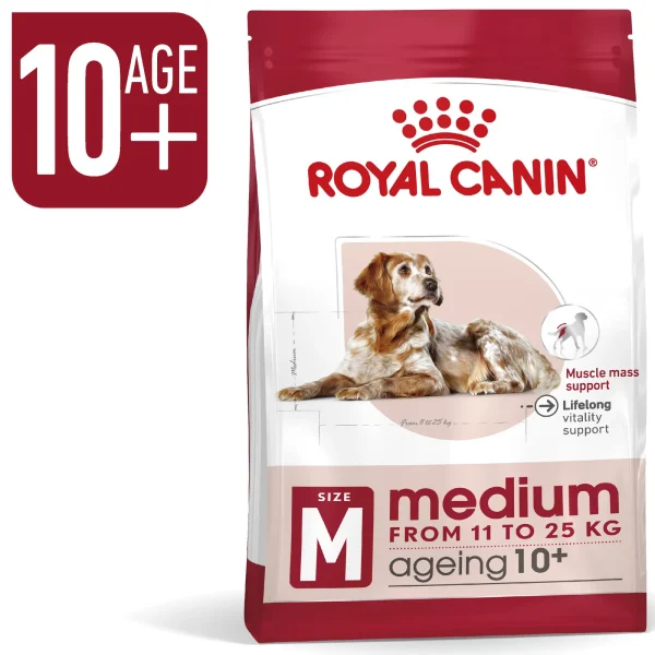 Karma sucha Royal Canin Medium Ageing 10+ dla psów ras średnich 15 kg — widok 2