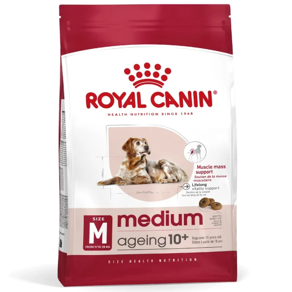 Karma sucha Royal Canin Medium Ageing 10+ dla psów ras średnich 15 kg — widok 3