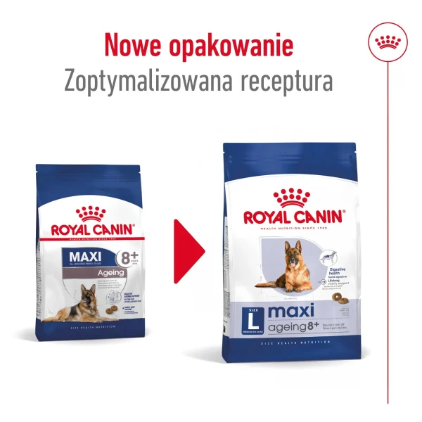 Karma sucha Royal Canin Maxi Ageing 8+ dla starszych psów dużych ras 15 kg — widok 2