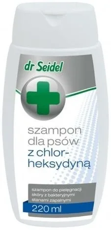 Higiena Laboratorium DermaPharm Dr Seidel Pielęgnacyjny Szampon Z Chlorheksydyną 220 ml