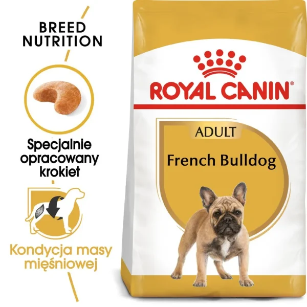 Karma sucha Royal Canin French Bulldog Adult dla buldoga francuskiego 9 kg — widok 2