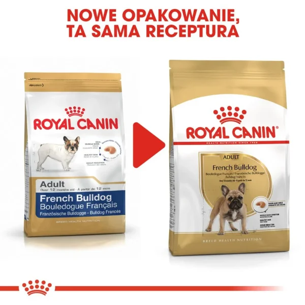 Karma sucha Royal Canin French Bulldog Adult dla buldoga francuskiego 9 kg — widok 9