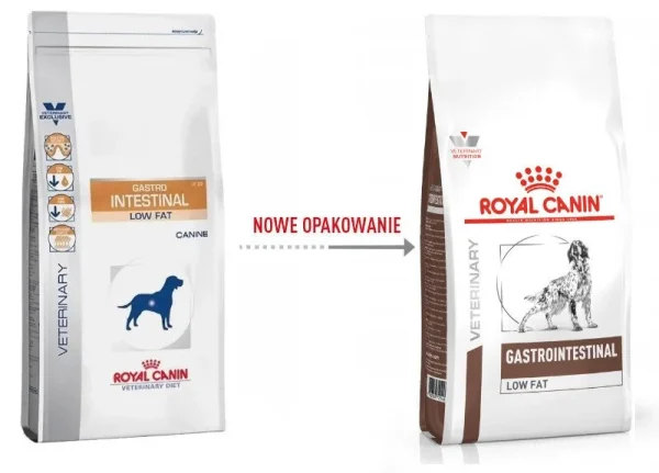 Karma sucha Royal Canin Gastrointestinal Low Fat dla dorosłych psów 1,5 kg — widok 2