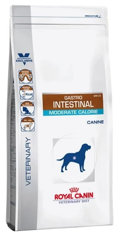Karma sucha Royal Canin Gastrointestinal Moderate Calorie dla dorosłych psów ras do 10 kg — widok 2