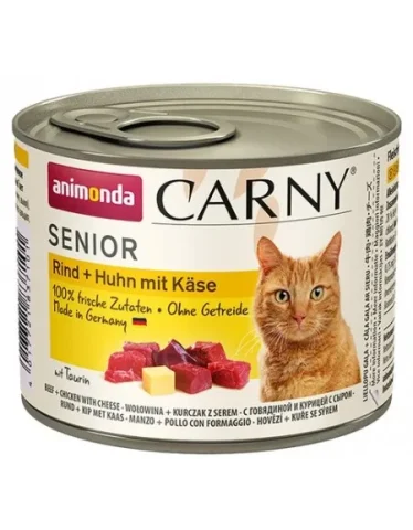 Karma mokra Animonda Carny Senior Wołowina + Kurczak z Serem 200 g