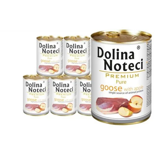 Karma mokra Dolina Noteci Premium Pure Gęś z jabłkiem 800 g — widok 2