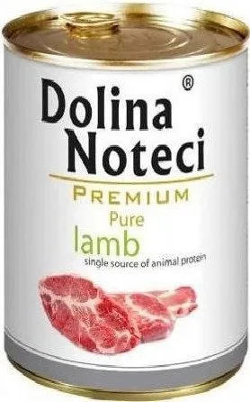 Karma mokra Dolina Noteci Premium Pure Jagnięcina dla dorosłych psów wszystkich ras 800 g