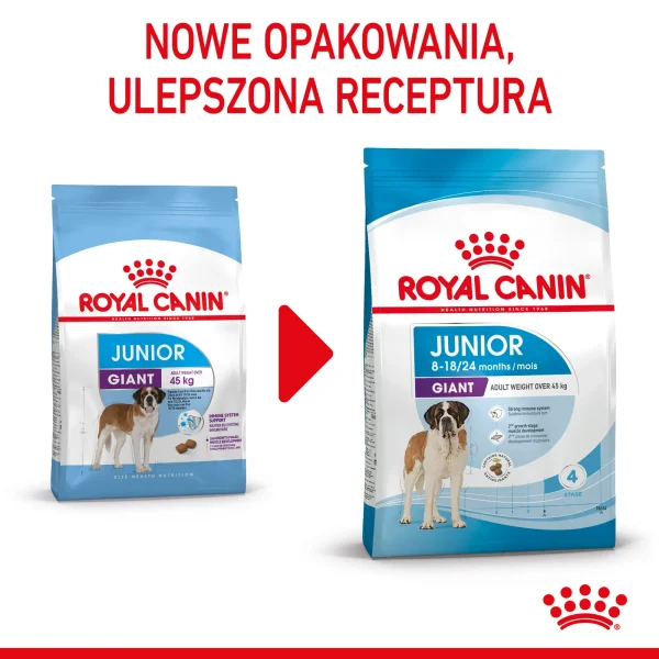Karma sucha Royal Canin Giant Junior dla szczeniąt ras olbrzymich 15 kg — widok 4