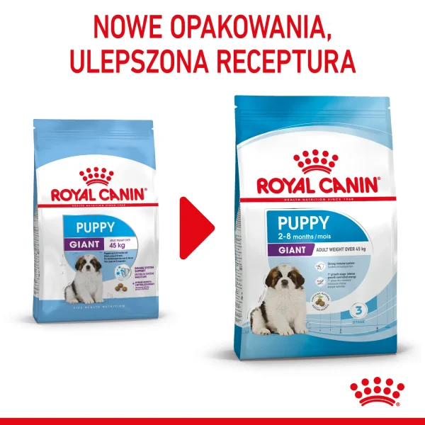 Karma sucha Royal Canin Giant Puppy dla szczeniąt ras olbrzymich 15 kg — widok 5
